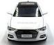 Іграшкова модель машини Audi A6L 1:25 Автопром AP7754 біла AP7754W фото 5