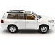 Металева модель машини Lexus LX570 Автопром 68301 1:34 білий 68301W фото 4
