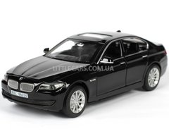 Іграшкова металева машинка Автопром BMW 535 (F10) 1:32 чорна 6605BL фото