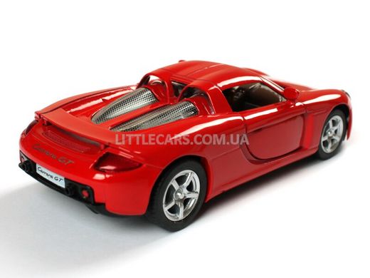 Іграшкова металева машинка Kinsmart Porsche Carrera GT червоний KT5081WR фото