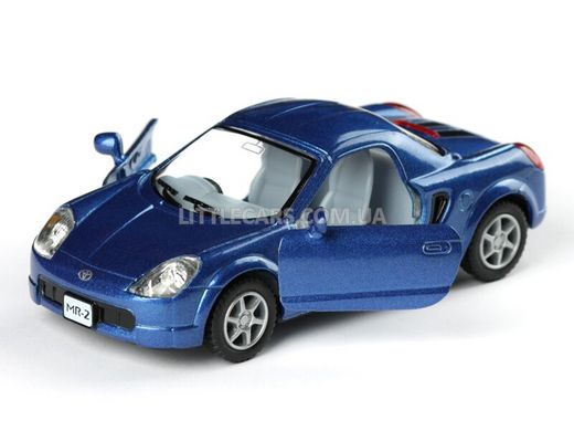 Іграшкова металева машинка Kinsmart Toyota MR2 синя KT5026WB фото
