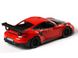 Металлическая модель машины Kinsmart Porsche 911 GT2 RS красный KT5408WR фото 3
