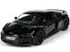 Іграшкова металева машинка Kinsmart Audi R8 Coupe 2020 1:36 чорна KT5422WBL фото 1