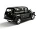 Іграшкова металева машинка Kinsmart Chevrolet Suburban Carryall 1950 чорний KT5006WBL фото 3
