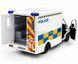 Іграшкова машинка Mercedes-Benz Sprinter Police 1:48 Kinsmart KT5479W білий KT5479WW фото 5
