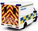 Іграшкова машинка Mercedes-Benz Sprinter Police 1:48 Kinsmart KT5479W білий KT5479WW фото 8