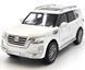 Іграшкова металева машинка Nissan Patrol 1:31 (Y62) Автосвіт AP-1713 білий AP-1713W фото 6