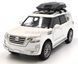 Іграшкова металева машинка Nissan Patrol 1:31 (Y62) Автосвіт AP-1713 білий AP-1713W фото 1