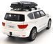 Іграшкова металева машинка Nissan Patrol 1:31 (Y62) Автосвіт AP-1713 білий AP-1713W фото 5