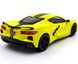 Колекційна модель машини Chevrolet Corvette Stingray Coupe Z51 2020 Maisto 31527 1:24 жовтий 31527Y фото 4