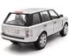 Металева модель машини Land Rover Range Rover Welly 22415 1:24 сірий 22415WG фото 4