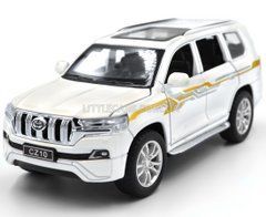 Іграшкова металева машинка Toyota Land Cruiser 200 (2015) Автосвіт AP-1734 1:32 білий AP-1734W фото