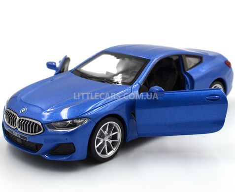 Іграшкова металева машинка BMW M850i Coupe Автопром 68415 синій 1:34 68415B фото
