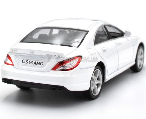 Моделька машины Mercedes-Benz CLS 63 AMG (C218) 1:38 RMZ City 554995 белый 554995W фото