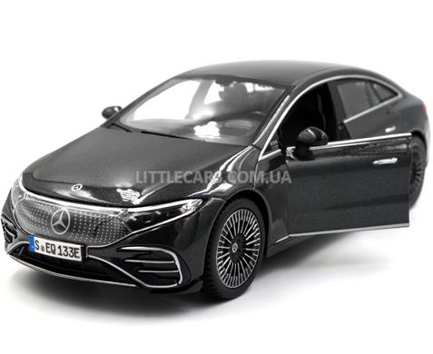 Колекційна модель машини Mercedes-Benz EQS Maisto 32902 1:27 темно-сірий 32902DG фото