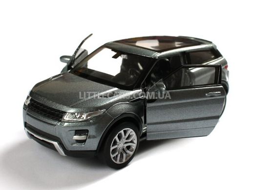 Іграшкова металева машинка Welly Land Rover Range Rover Evoque темно-сірий 43649CWDG фото