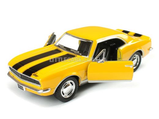 Металлическая модель машины Kinsmart Chevrolet Camaro Z/28 1967 желтый KT5341WY фото
