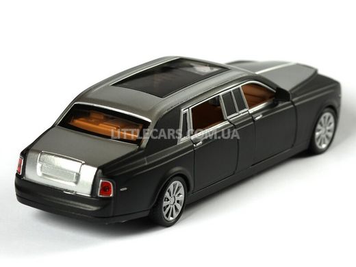 Іграшкова металева машинка Автосвіт Rolls-Royce Phantom чорний AS1985BL фото