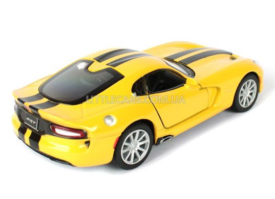 Металлическая модель машины Kinsmart Dodge SRT Viper GTS 2013 желтый KT5363WFY фото