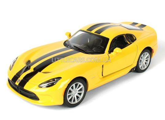 Металлическая модель машины Kinsmart Dodge SRT Viper GTS 2013 желтый KT5363WFY фото