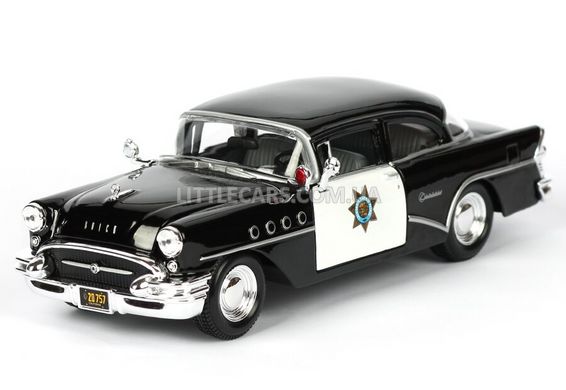 Коллекционная модель машины Maisto Buick Century 1955 Police 1:26 31295P фото