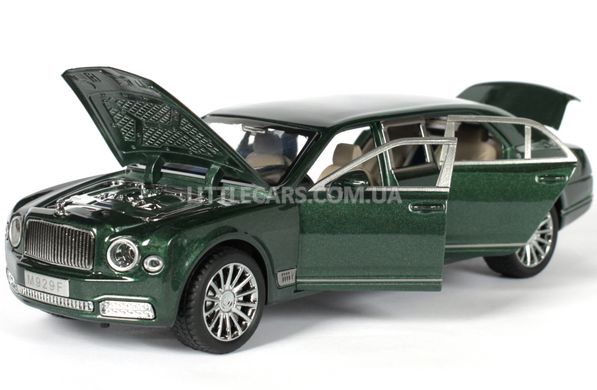 Лімузин Bentley Mulsanne Grand Limousine 1:26 зелений 7694GN фото