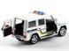 Іграшкова металева машинка Автопром Mercedes G 65 AMG 1:32 поліція 78444 фото 3