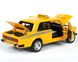 Металлическая модель машины Автопром ВАЗ 2106 1:28 такси желтая 7643Y фото 3