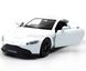 Іграшкова металева машинка Aston Martin Vantage 2018 RMZ City 554044 1:32 білий 554044W фото 2
