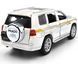 Іграшкова металева машинка Toyota Land Cruiser 200 (2015) Автосвіт AP-1734 1:32 білий AP-1734W фото 5
