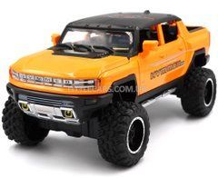 Іграшкова модель машини GMC Hummer EV Pickup (SUT) 1:26 Автопром AP7738 помаранчевий AP7738O фото