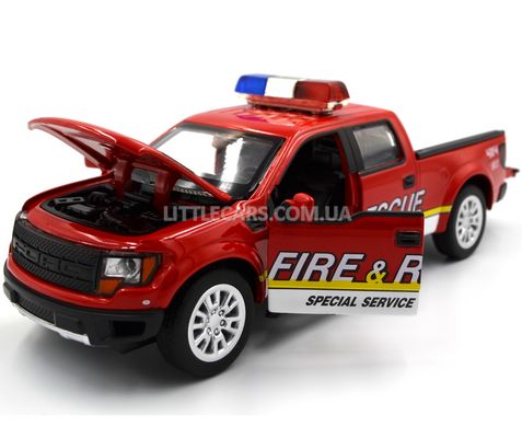 Металлическая модель машины Ford F-150 SVT Raptor Автором 68424 пожарный 1:34 68424FR фото