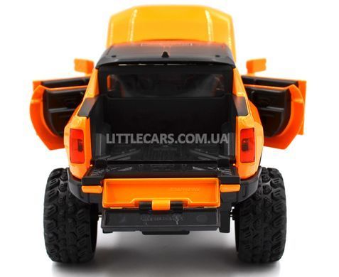 Іграшкова модель машини GMC Hummer EV Pickup (SUT) 1:26 Автопром AP7738 помаранчевий AP7738O фото