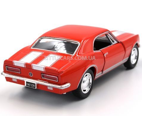 Іграшкова металева машинка Kinsmart Chevrolet Camaro Z/28 1967 червоний KT5341WR фото