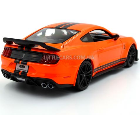 Коллекционная модель машины Ford Mustang Shelby GT500 2020 Maisto 31532 1:24 оранжевый 31532O фото