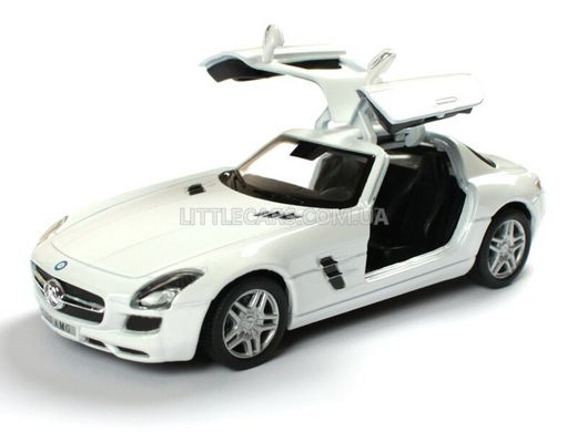 Іграшкова металева машинка Kinsmart Mercedes-Benz SLS AMG білий KT5349WW фото