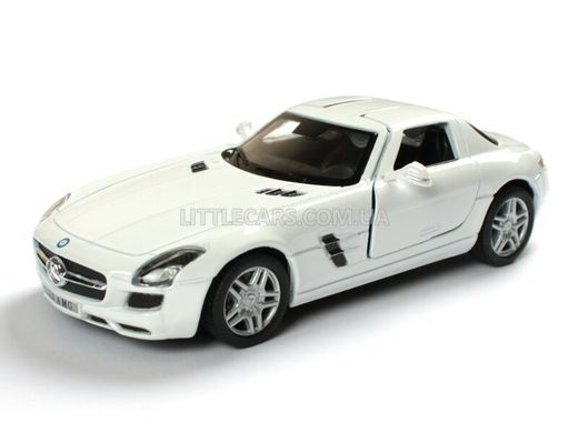 Іграшкова металева машинка Kinsmart Mercedes-Benz SLS AMG білий KT5349WW фото
