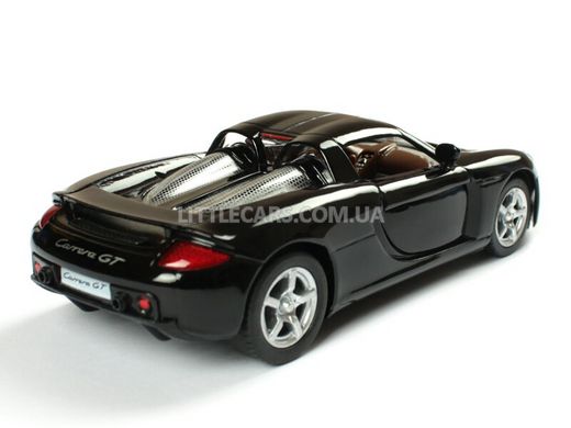 Іграшкова металева машинка Kinsmart Porsche Carrera GT чорний KT5081WBL фото