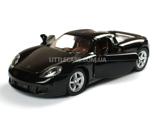 Іграшкова металева машинка Kinsmart Porsche Carrera GT чорний KT5081WBL фото