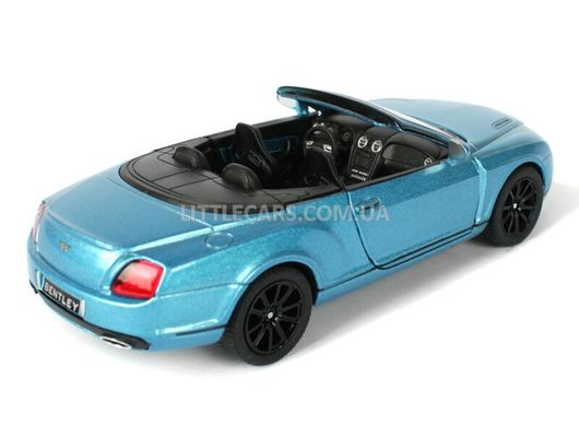 Металлическая модель машины Kinsmart Bentley Continental 2010 синий KT5353WB фото