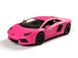 Іграшкова металева машинка Kinsmart Lamborghini Aventador LP700-4 рожевий матовий KT5370WP фото 1