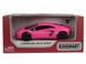 Моделька машины Kinsmart Lamborghini Aventador LP700-4 розовый матовый KT5370WP фото 4