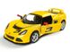 Іграшкова металева машинка Kinsmart Lotus Exige S 2012 жовтий KT5361WY фото 2