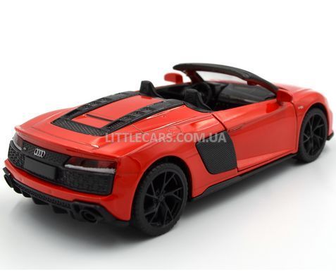 Іграшкова металева машинка Audi R8 Spyder Автопром 68418 червоний 1:32 68418R фото