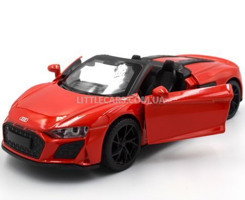 Іграшкова металева машинка Audi R8 Spyder Автопром 68418 червоний 1:32 68418R фото