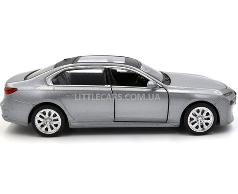 Іграшкова машинка BMW i7 (G70) 1:32 Автопром 68738 сіра 68738G фото