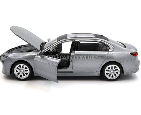 Іграшкова машинка BMW i7 (G70) 1:32 Автопром 68738 сіра 68738G фото