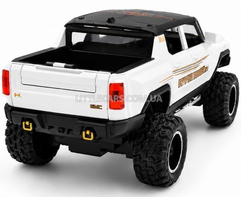 Іграшкова модель машини GMC Hummer EV Pickup (SUT) 1:26 Автопром AP7738 білий AP7738W фото