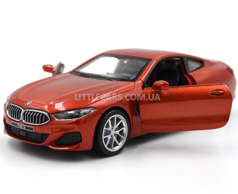 Металлическая модель машины BMW M850i Coupe Автопром 68415 1:34 красный коралл 68415CR фото