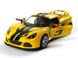 Металлическая модель машины Kinsmart Lotus Exige S 2012 желтый с наклейкой KT5361WFY фото 2